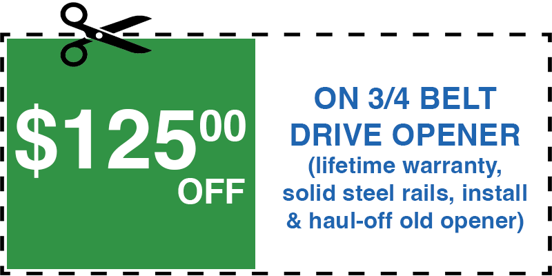 125 off garage door opener Jericho