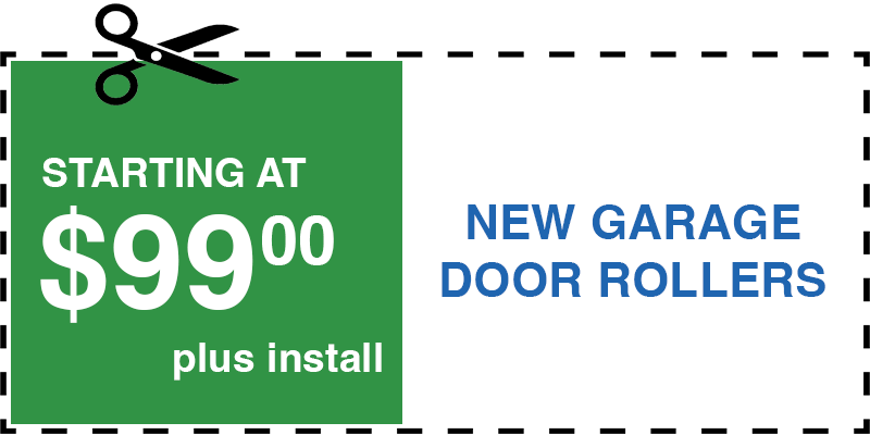 99 new garage door rollers Jericho