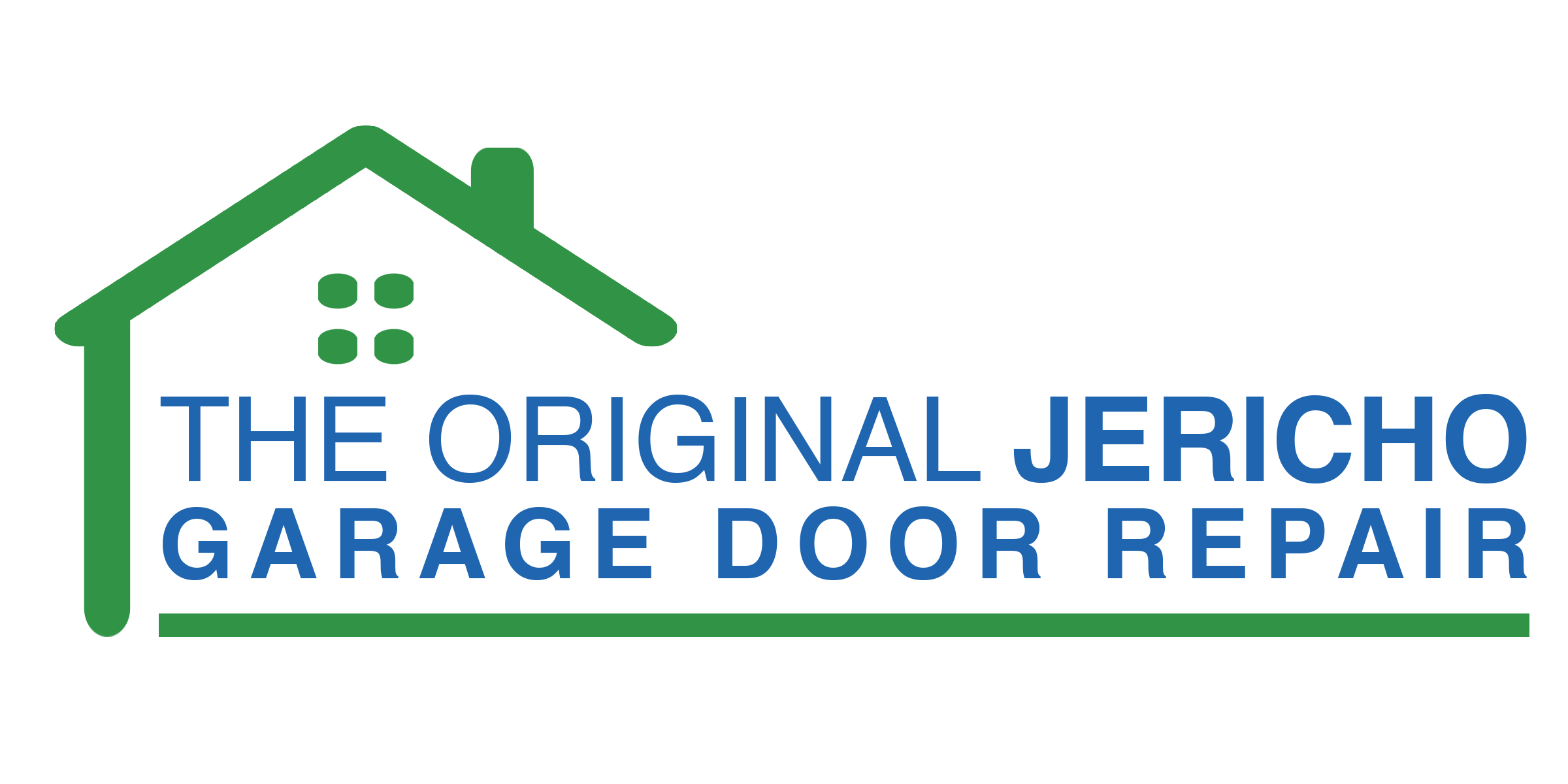 the original garage door repair Jericho logo